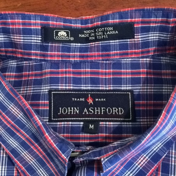 JOHN ASHFORD Button Down Dress Shirt 👔 - Picture 5 of 5